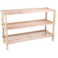 SHELVES 3-LEVEL WOODEN SHOE RACK ALPINA Footwear Your Sports Performance