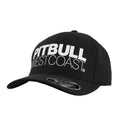 Pit Bull West Coast Seascape Baseball Cap Black - 629007900000 Odzież/Czapki/Czapki z daszkiem Your Sports Performance