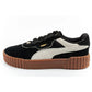 Puma women's sports shoes sneakers Carina 3.0 leather black fashionable