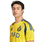adidas Al Nassr FC 24/25 Ronaldo Home Men's Jersey, Yellow, JP0459