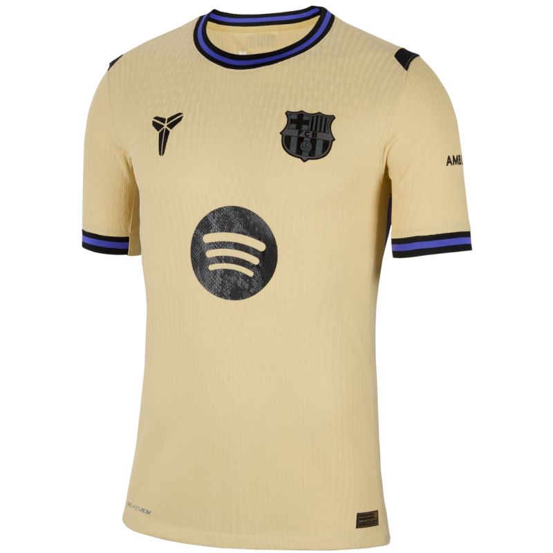 Nike FC Barcelona 2025/26 Match Away Men's Jersey Beige HJ4554 784
