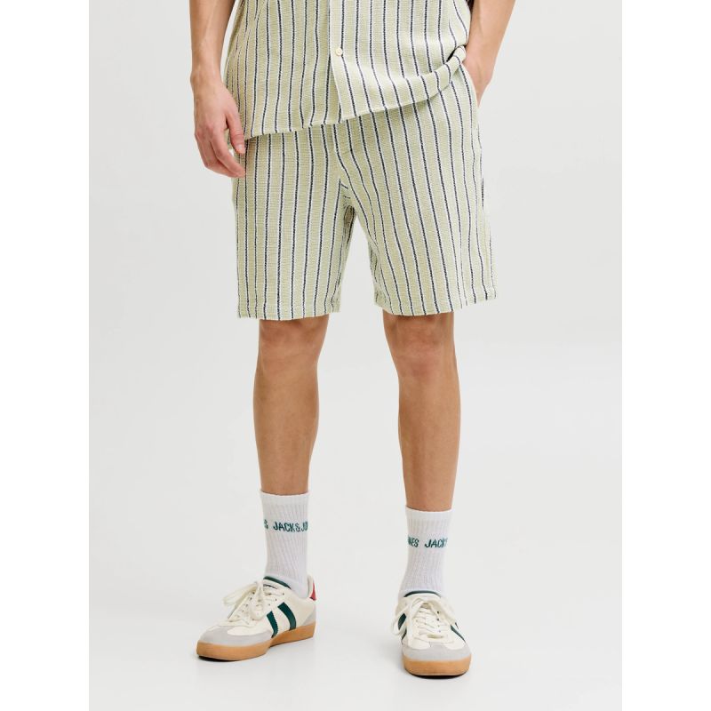 Jack&Jones men's striped shorts JPSTJAIDEN COBA STRIPE JOG SHORTS REG SN 12274413 TEA/STRIPES Jack&Jones