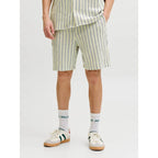 Jack&Jones men's striped shorts JPSTJAIDEN COBA STRIPE JOG SHORTS REG SN 12274413 TEA/STRIPES Jack&Jones