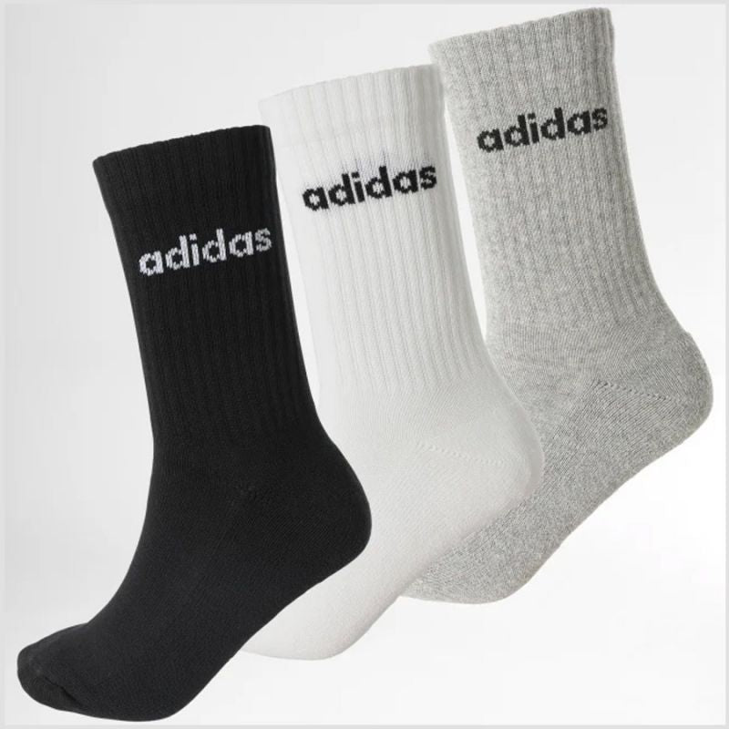 Adidas Linear Crew Cushioned IC1302 socks Clothing/Training/Socks/Unisex/adidas Adidas