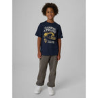 Boys' Regular Fit Printed T-Shirt 4F 4FJRAW26TTSHM4526-31S
