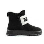 Lee Cooper women's boots winter boots fashionable sheepskin insulated leather Lee Cooper