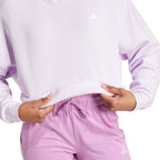 adidas Essentials Small Logo Feel Cozy W sweatshirt JF8827 Clothing/Lifestyle/adidas Adidas