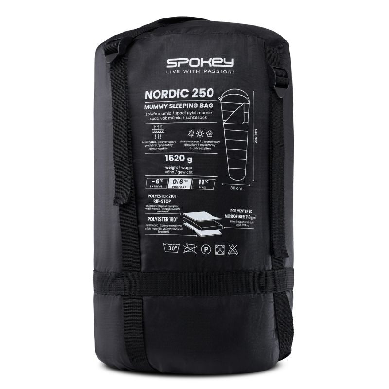 Spokey Nordic 250 sleeping bag SPK-944829 Accessories/Tourist equipment/The remaining Your Sports Performance