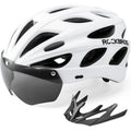 Rockbros TT-16-W bike helmet white (58-61cm) Rockbros/Odzież Rowerowa/Kaski Your Sports Performance