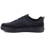 Men's casual leather sneakers, black, Big Star UU174118