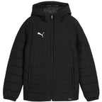 Puma Team Additions Padded Hooded Kids Jacket Black 659738 03 Puma