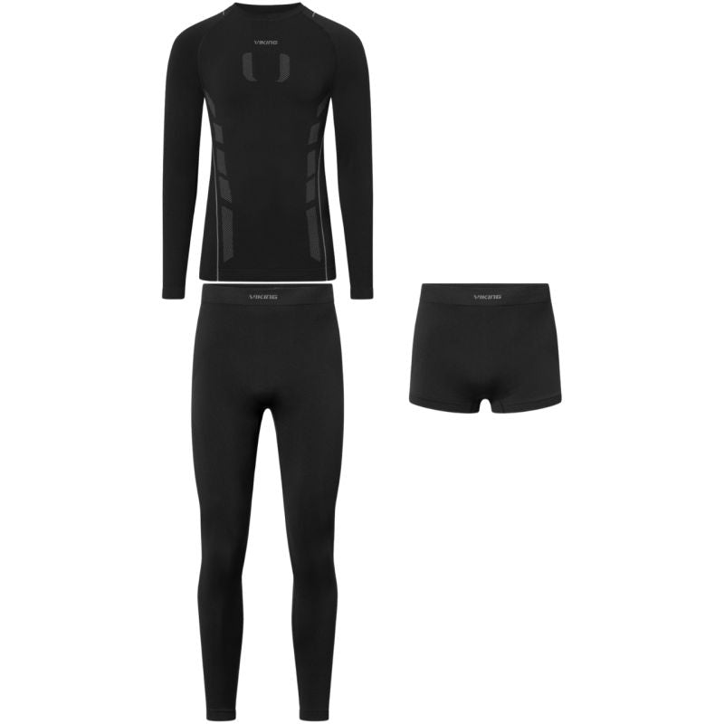 Viking Eiger 2.0 men's thermal underwear black and gray 500-27-3361-0908 Viking