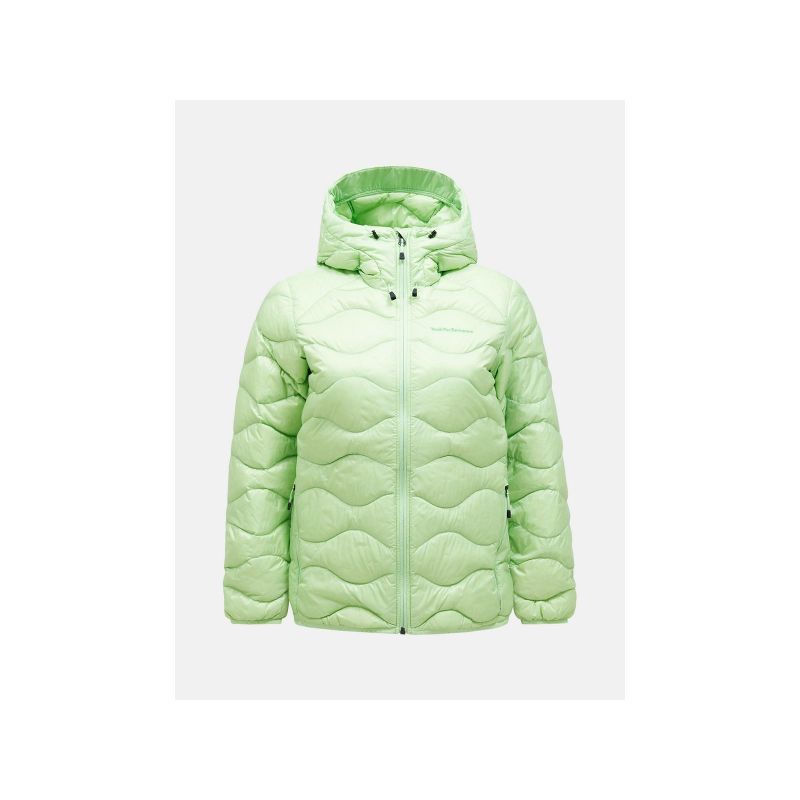 PEAK PERFORMANCE Helium Down Hood Jacket Women green