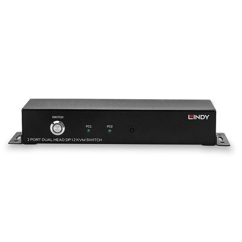 LINDY 2-Port Dual-Head DisplayPort 1.2 Switch Kable i adaptery/Kable DisplayPort Your Sports Performance