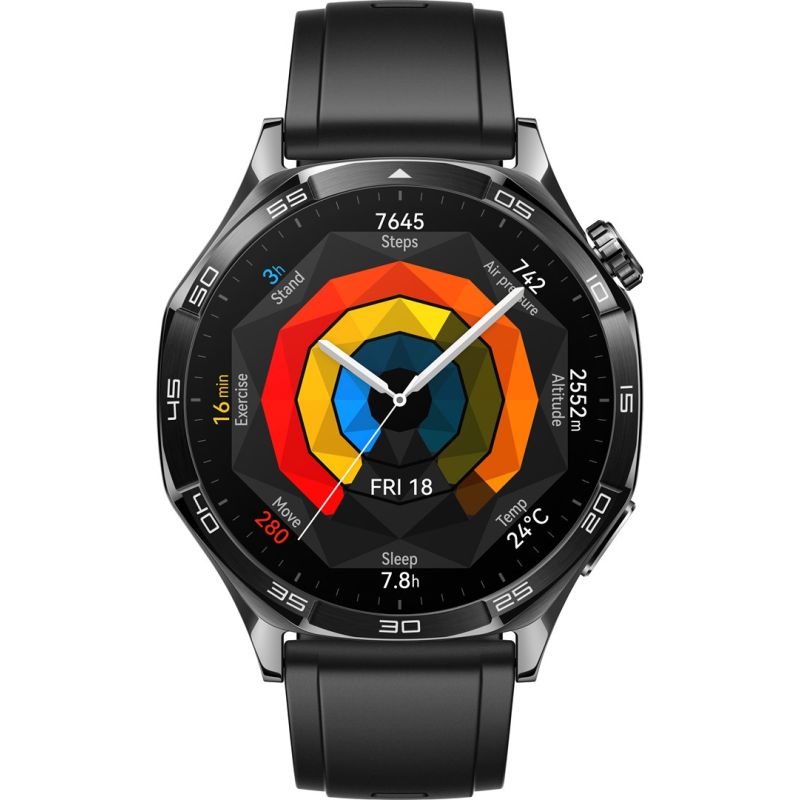 Huawei WATCH GT 5 46mm Vili-B19F | Smartwatch | GPS (satellite) | AMOLED | 1.43 inches | Black In preparation Your Sports Performance