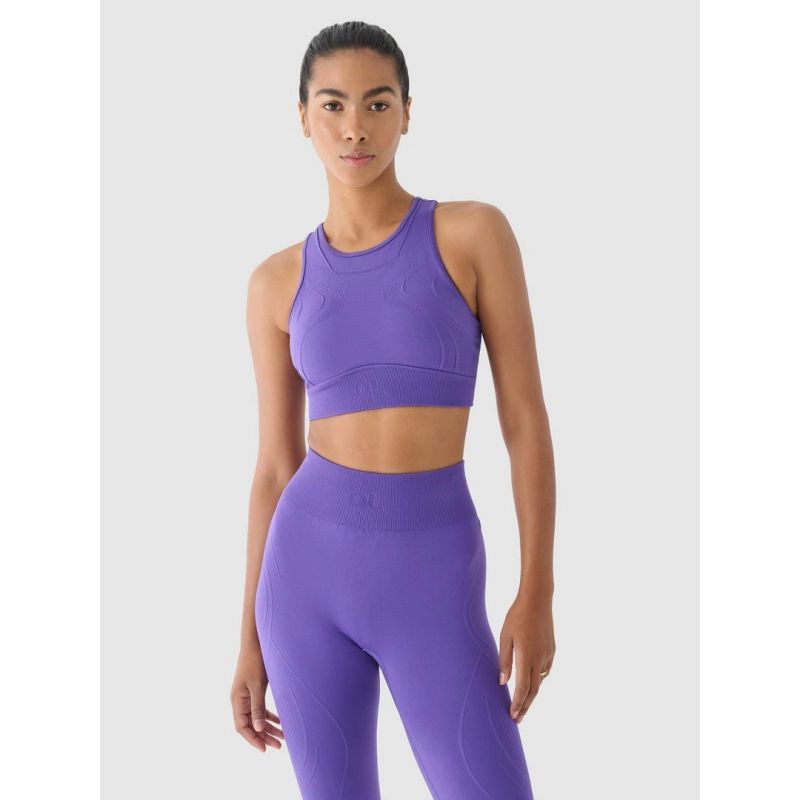 4F x Anna Lewandowska Seamless Medium Support Training Bra 4F 4FALSAW24USBAF169-51S *Kategoria tymczasowa Your Sports Performance