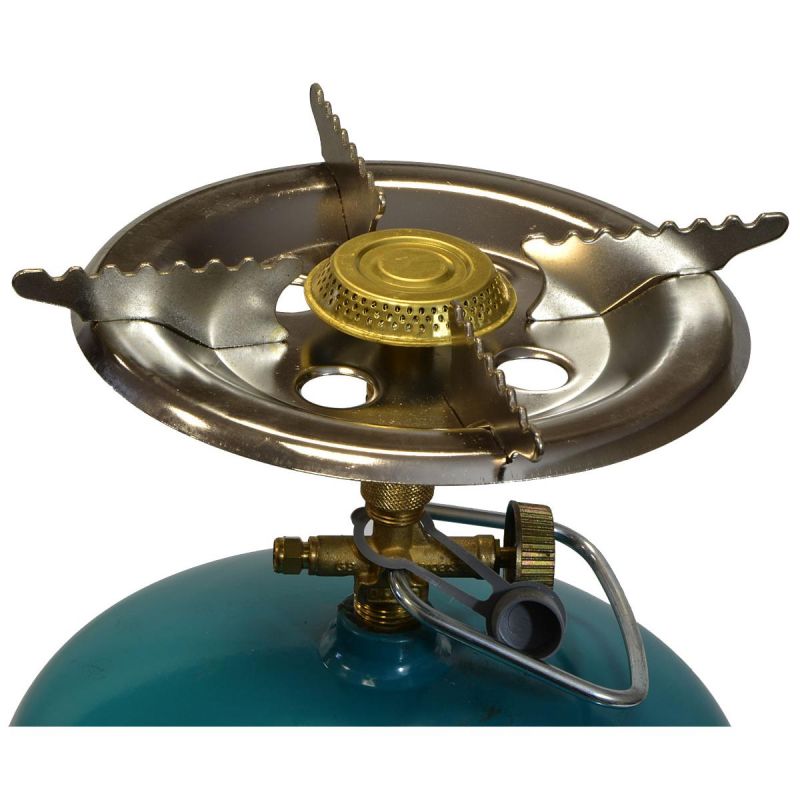 SINGLE LARGE CAMPING STOVE 17.8 x 17.8 CM Accessories Your Sports Performance
