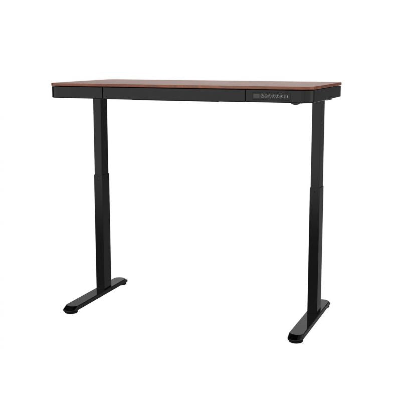 Urevo U1 Smart Walkingpad Treadmill + TUCKANO Electrically Adjustable Desk Black/Walnut In preparation Your Sports Performance