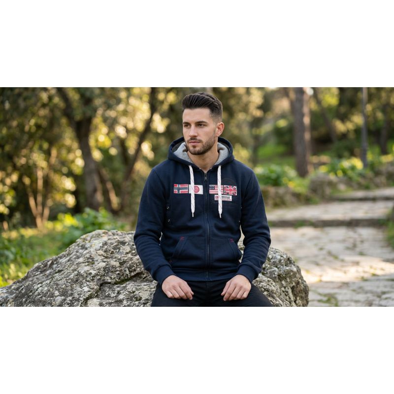 Men’s Sweatshirt Geographical Norway GORMA MEN 100 EO +BS (WT1880H/GN-NAVY)
