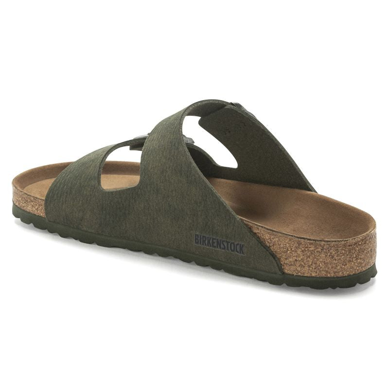 Birkenstock Arizona Vegan Microfaser Regular Women's-Men's Desert Dust Thyme Flip-Flops for Wide Feet Vegan (1024550) Footwear/Lifestyle/Birkenstock/Klapki/chodaki Birkenstock