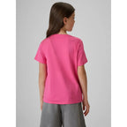 Girls' regular printed T-shirt 4F 4FJRSS26TTSHF4418-54S