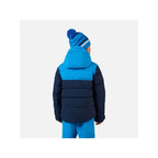 ROSSIGNOL Boy Siz Quilted Jkt Children's Ski Jacket Navy Blue