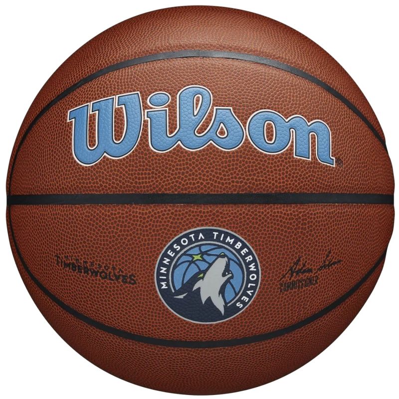 Ball Wilson NBA Team Minnesota Timberwolves Ball WTB3100XBMIN Accessories/Balls/Basketball Your Sports Performance