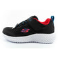 Skechers Bounder children's sports shoes with Velcro, lightweight, fashionable black Skechers