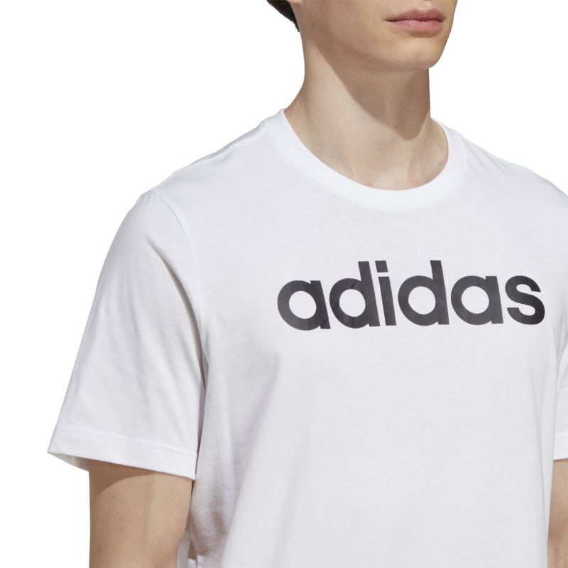 adidas Essentials Single Jersey Linear Embroidered Logo Tee M IC9276 Clothing/Training Adidas