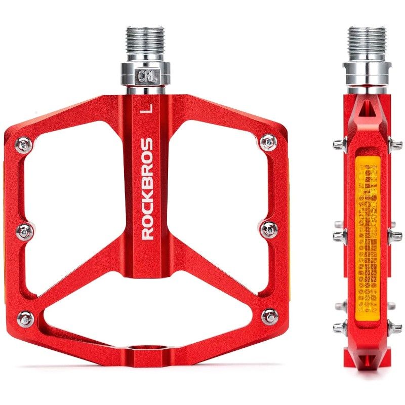 Rockbros bicycle pedals 37210003003 red Rockbros/Części Rowerowe/Pedały Rowerowe Your Sports Performance