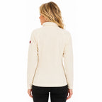 Geographical Norway Women’s Fleece Jacket TUG FZ OFF WHITE DB LADY 268 (WA1722F/GN-OFF WHITE)