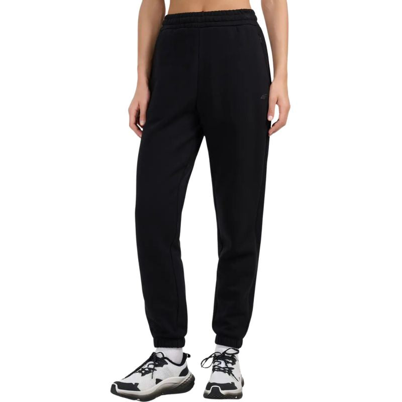 Women’s Trousers 4F CAS F1745 Deep Black 4FWAW26TTROF1745 20S