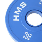 Olympic Bumper Plate 2x2kg Blue HMS CBRS20 In preparation Your Sports Performance