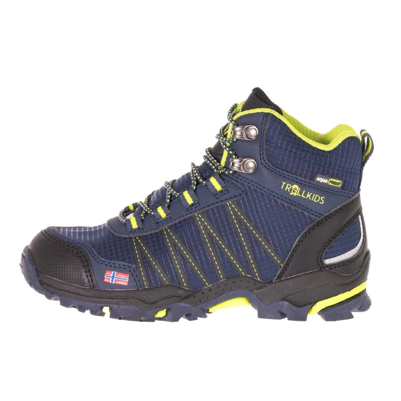 Trollkids Kids Trolltunga Hiker Mid JR 156-100 shoes Footwear/Outdoor/Trollkids Your Sports Performance