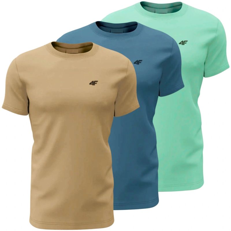 Men's T-shirt (SET OF 3 T-SHIRT) 4F 4FWSS26TTSHM4481-91S 4f