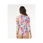 Women's RIP CURL Party Wave Upf Surf Suit multicolor