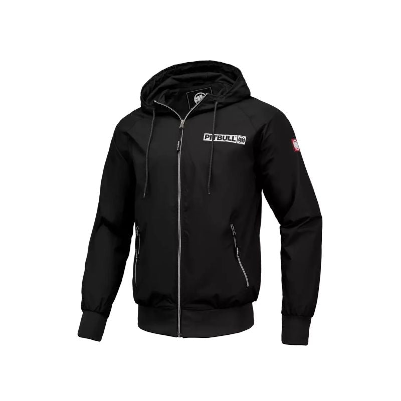 Pit Bull West Coast Athletic Logo Men's Spring Jacket Black Transitional - 52300190000 Odzież/Odzież na co dzień Your Sports Performance