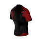 The "Blood" compression Rashguard is made of DBX MORE DRY M material. ODZIEŻ - Koszulki treningowe Your Sports Performance