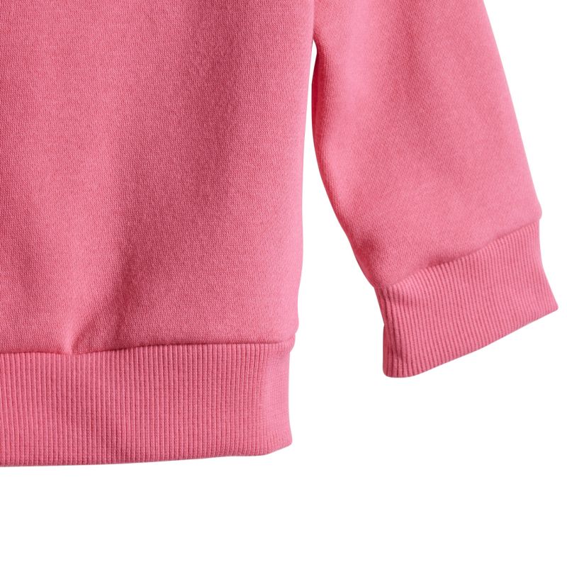 Adidas Essentials Pink and Gray Kids Tracksuit JY0303 Clothing Your Sports Performance