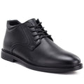 Men's comfortable black ankle boots McKeylor 85228