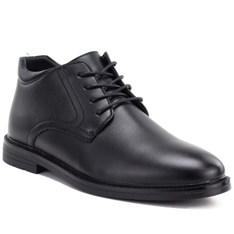 Men's comfortable black ankle boots McKeylor 85228