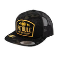 PitBull Mesh Dogs Flat Snapback Trucker Cap - 629011918900 Odzież/Czapki/Czapki z daszkiem Your Sports Performance