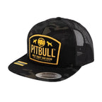 PitBull Mesh Dogs Flat Snapback Trucker Cap - 629011918900 Odzież/Czapki/Czapki z daszkiem Your Sports Performance
