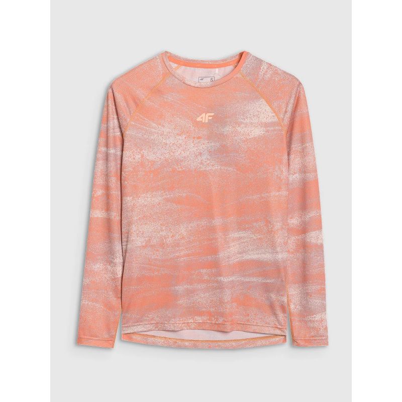 Women's quick-drying cycling longsleeve 4F 4FWSS25TFLOF344-70A *Kategoria tymczasowa Your Sports Performance