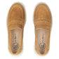 Women's leather suede brogues, camel, Filippo DP7554 Filippo