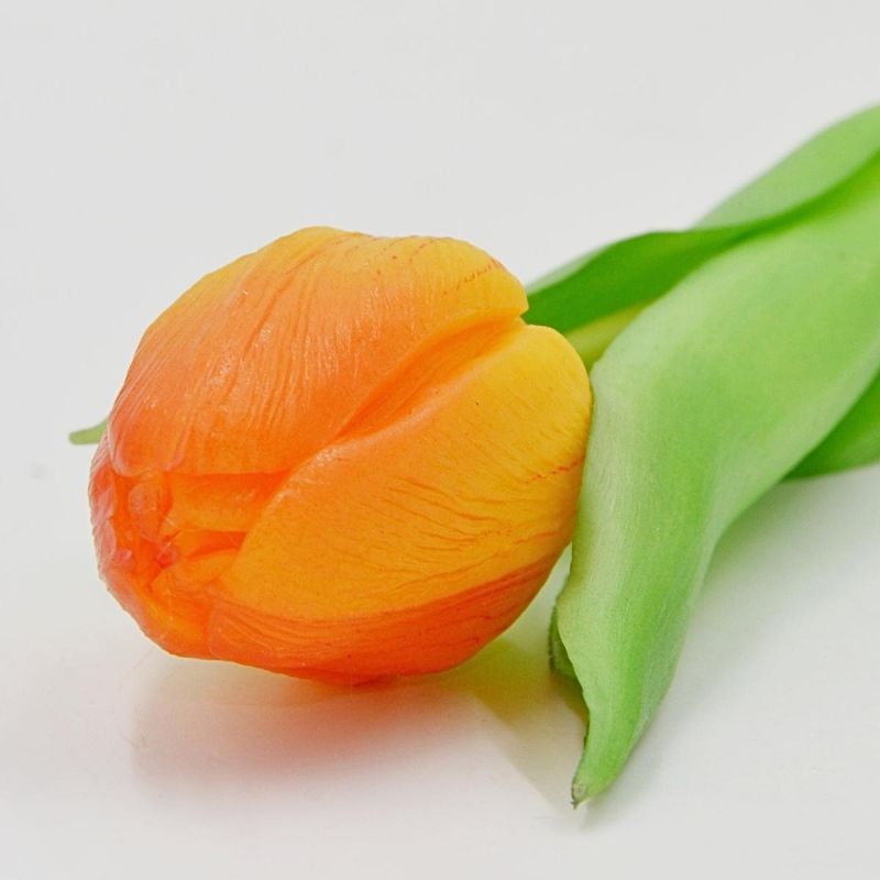 ORANGE TULIP 31CM LIFE-LIKE SPRING DECORATION Home and Garden/Equipment Your Sports Performance