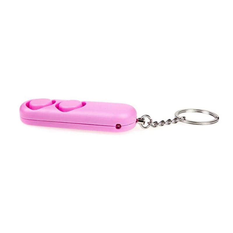 GUARD Piranha personal alarm pink, 2 sirens - 130dB (YC-001-PI) Import z Action/Samoobrona/Alarmy i odstraszacze Your Sports Performance