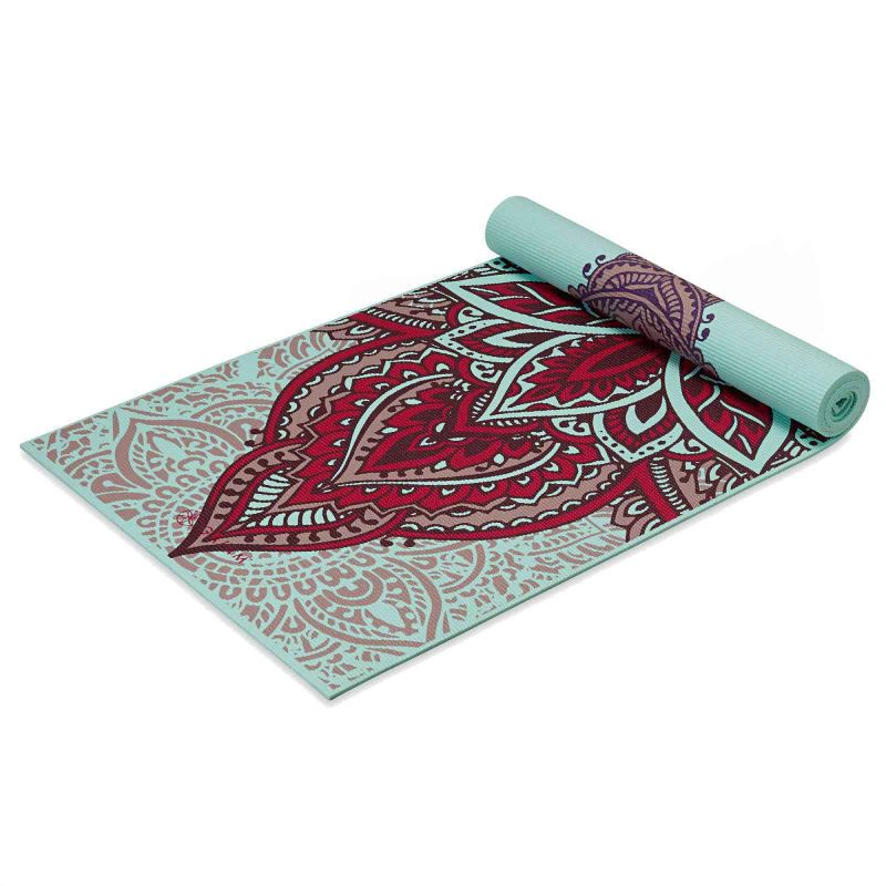 Yoga mat Gaiam Ara Rouge reversible 6 mm 63368 Accessories/Training equipment Your Sports Performance