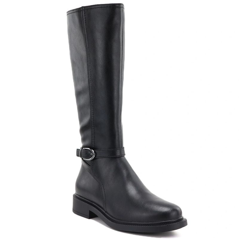 Sergio Leone KZ-32-S black leather women's boots