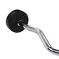 Rubber-coated fixed barbell/bar, curved, 15 kg HMS GSL15 In preparation Your Sports Performance